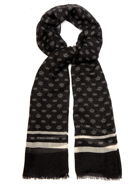 dolce gabbana scarf mens|dolce and gabbana scarf sale.